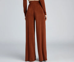 Stylish And Chic Slinky Knit Pants
