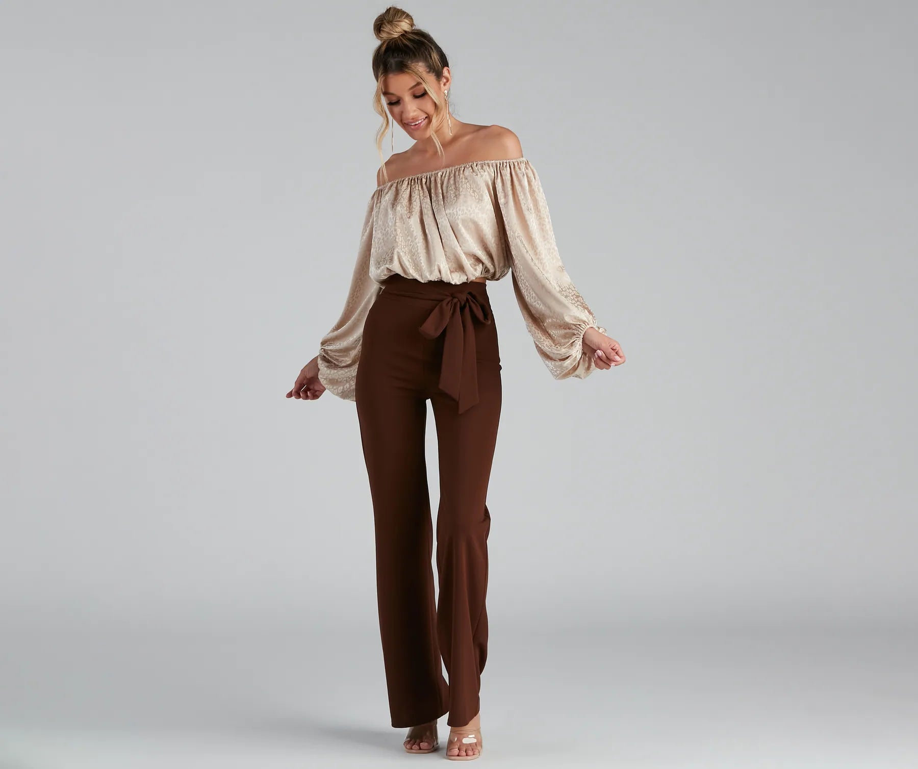 Sealed With Style Tie-Waist Pants