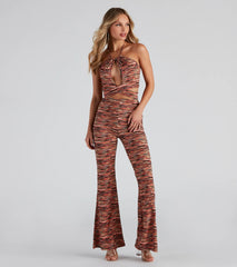 Sassy Knits Flare Pants