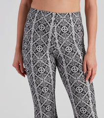 Kaleidoscope Boho Flare Pants