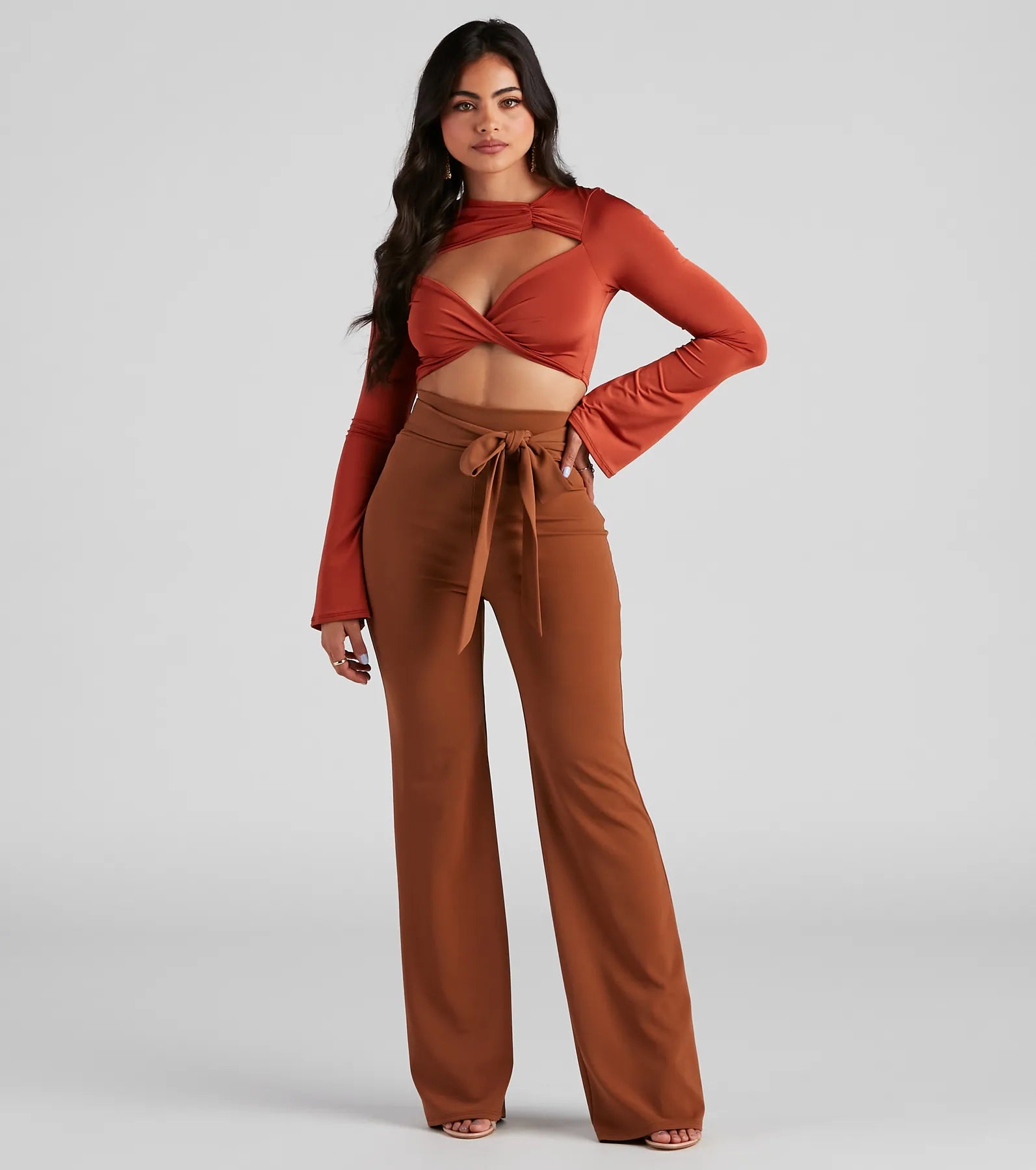 Sealed With Style Tie-Waist Pants