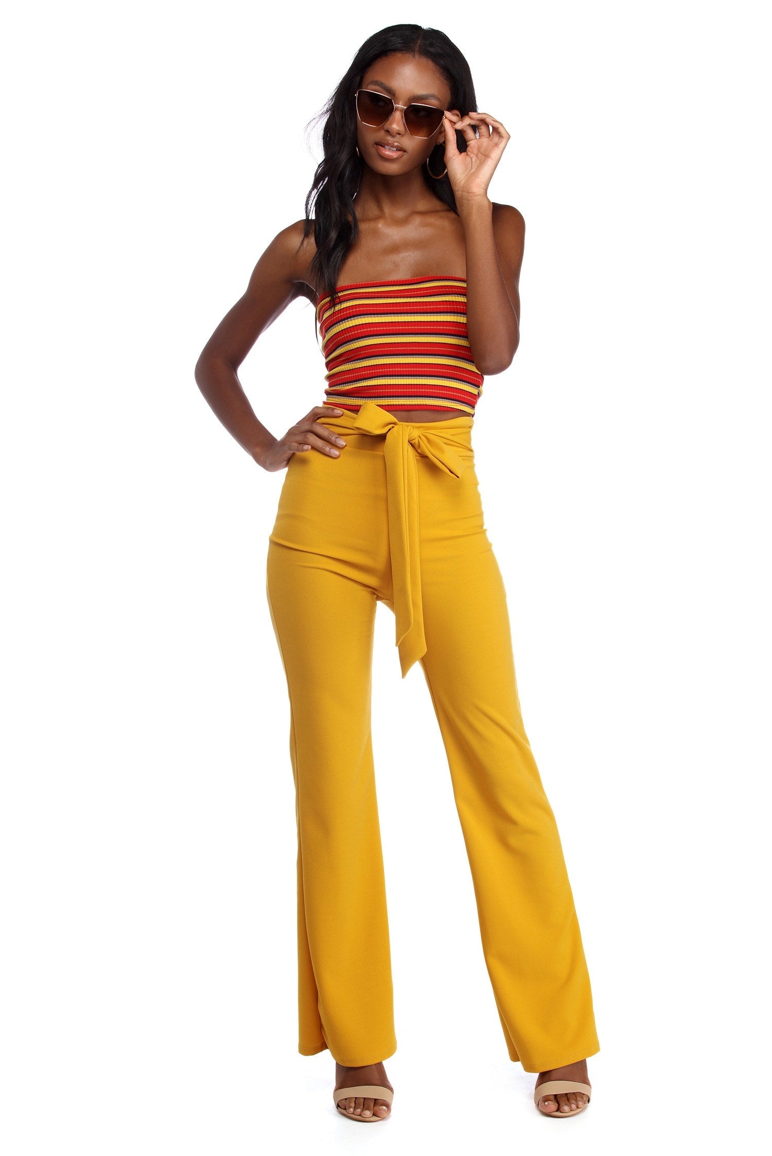 Sealed With Style Tie-Waist Pants