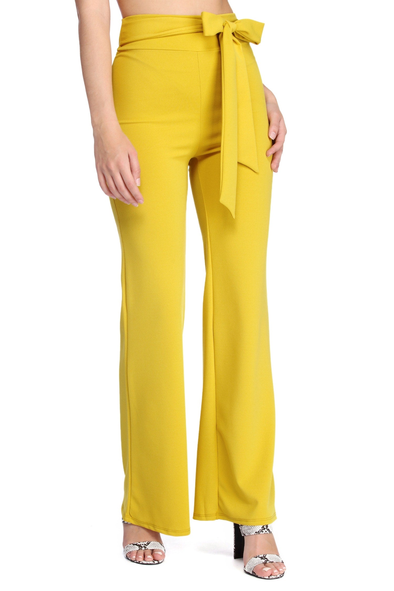 Sealed With Style Tie-Waist Pants