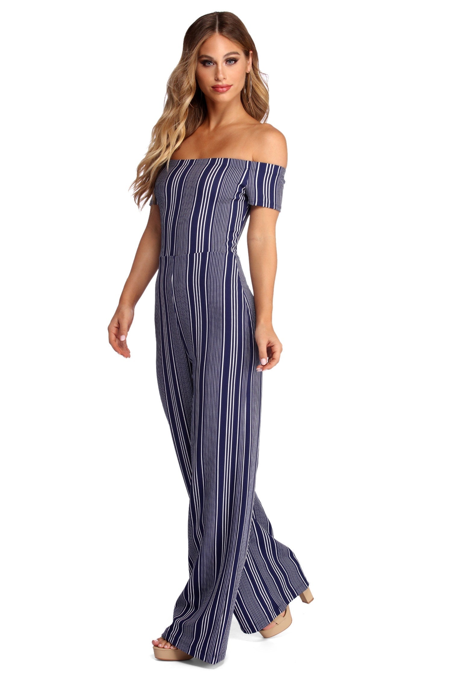 Summer In Stripes Jumpsuit