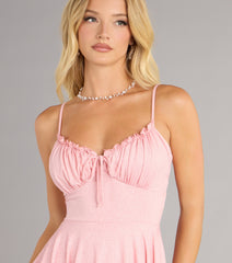 Sugar Rush Sparkle Tie-Back Romper