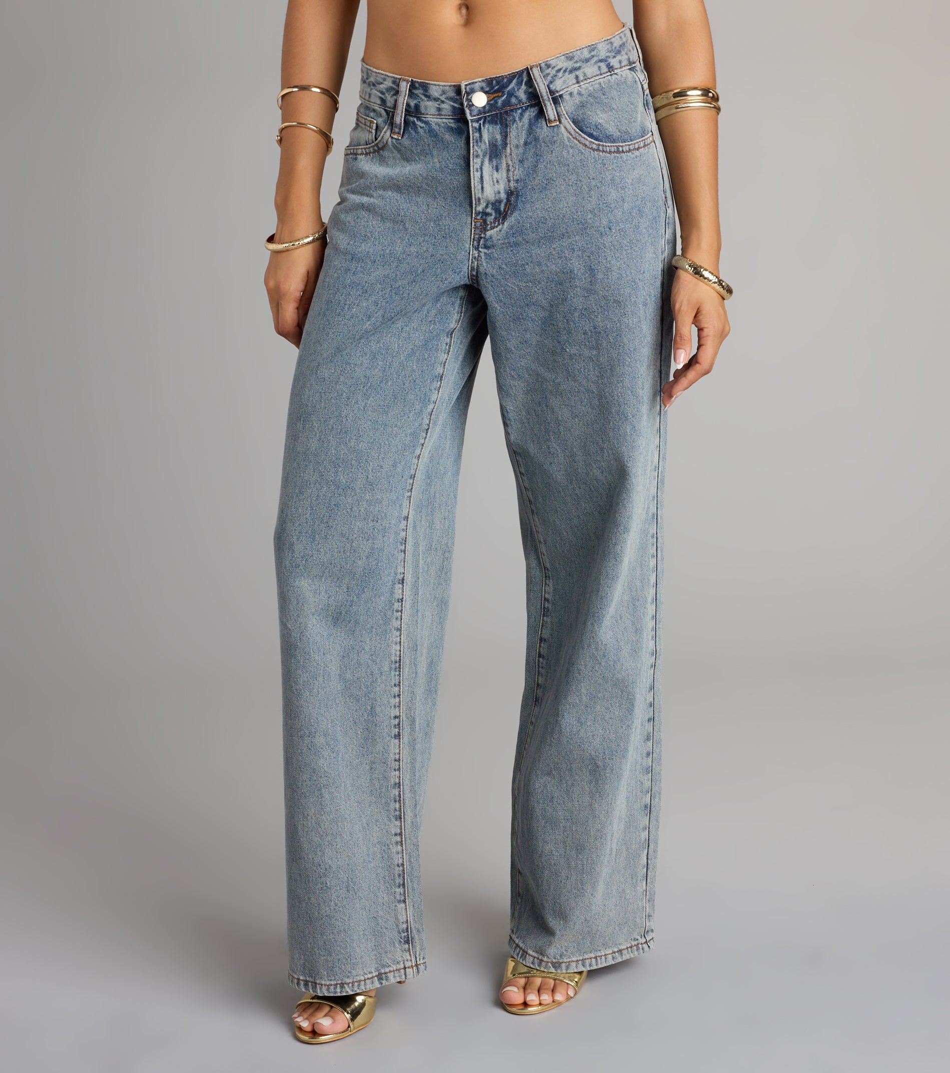Everyday Icon 93 Wide-Leg Denim Jeans