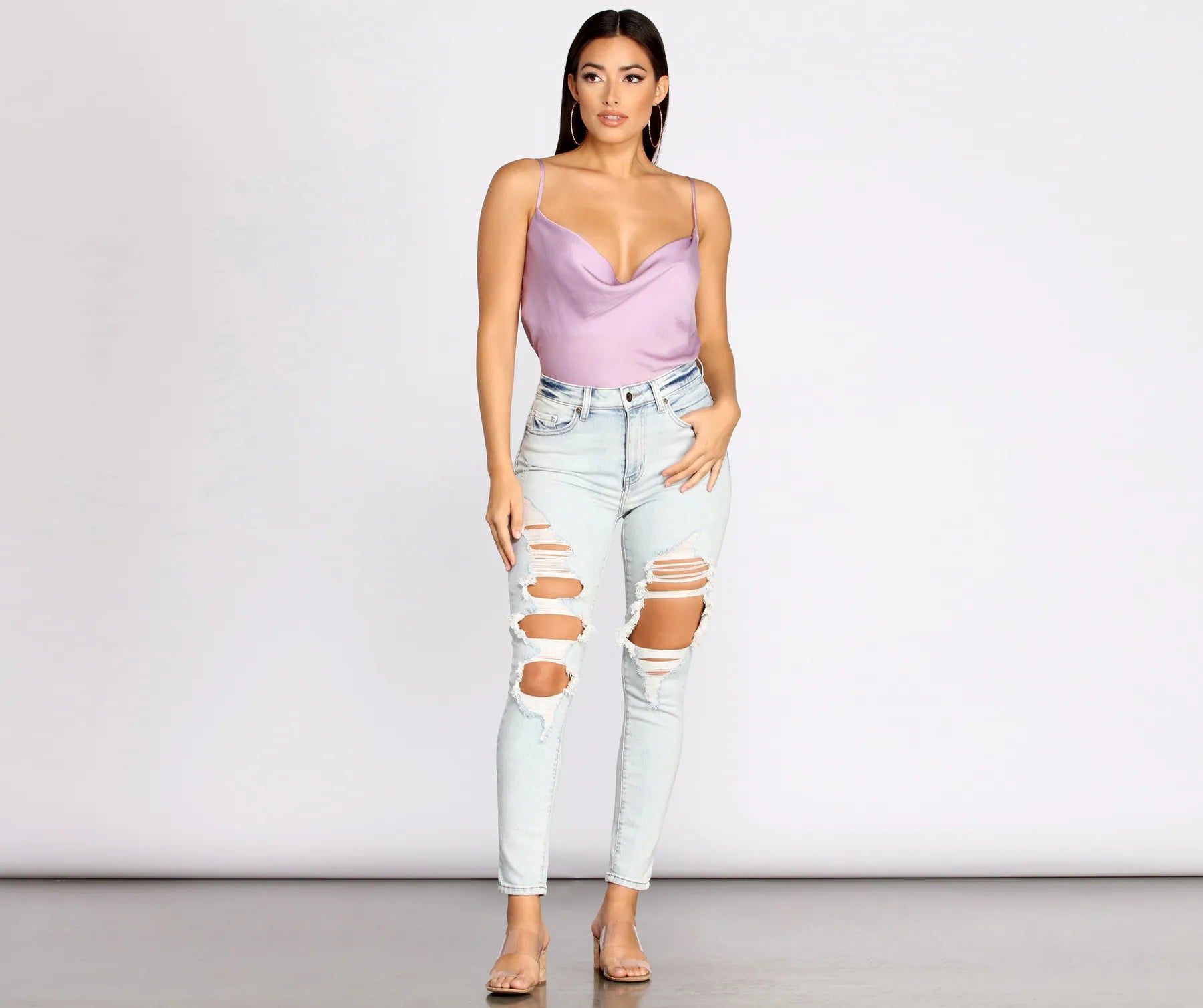 Bella High Rise Super Destructed Jeans