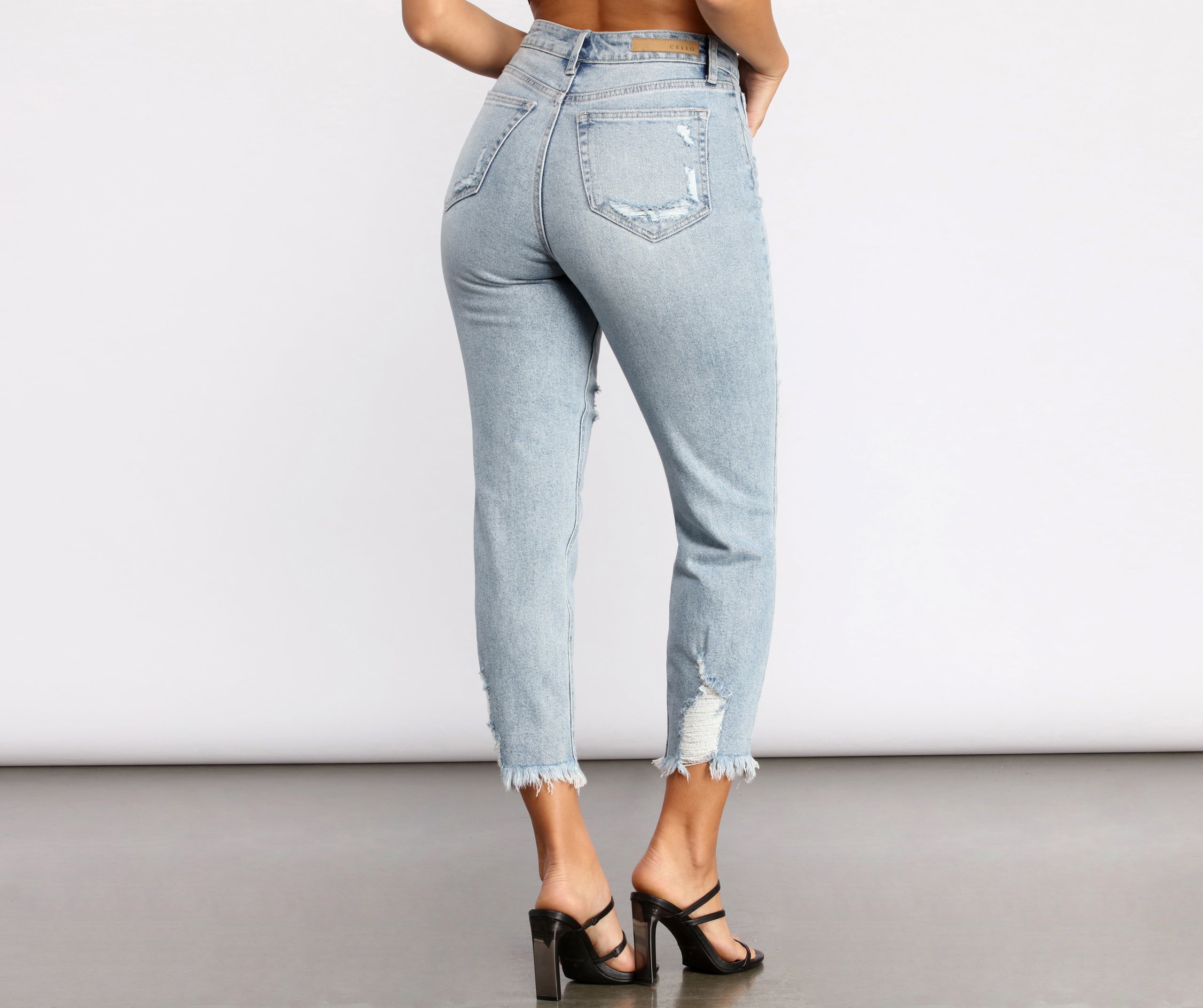 Too Fine to be Distressed Jeans