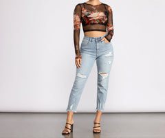 Too Fine to be Distressed Jeans