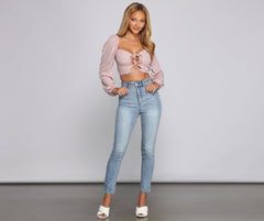 Classic Staple High Rise Skinny Jeans