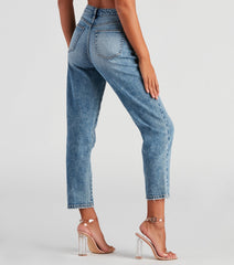 Ella High-Rise Mom Jeans By Windsor Denim