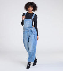 Casual Aesthetic Baggy Denim Overalls