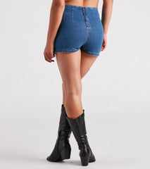 Always On Trend Denim Mini Skort