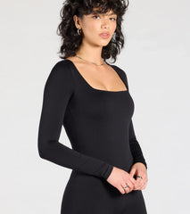 Basically Forever Long Sleeve Seamless Romper