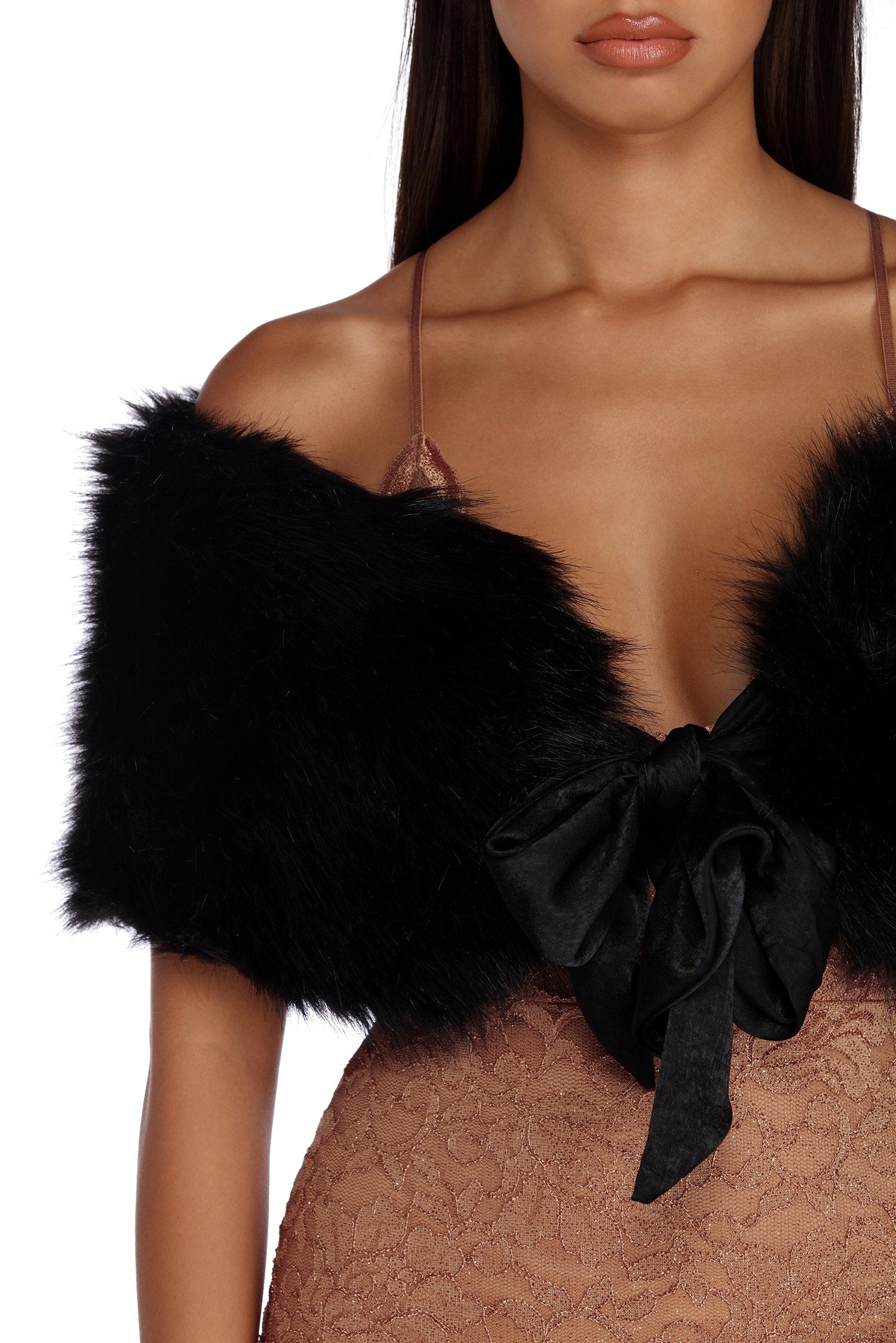 Fur Elegance Stole Wrap