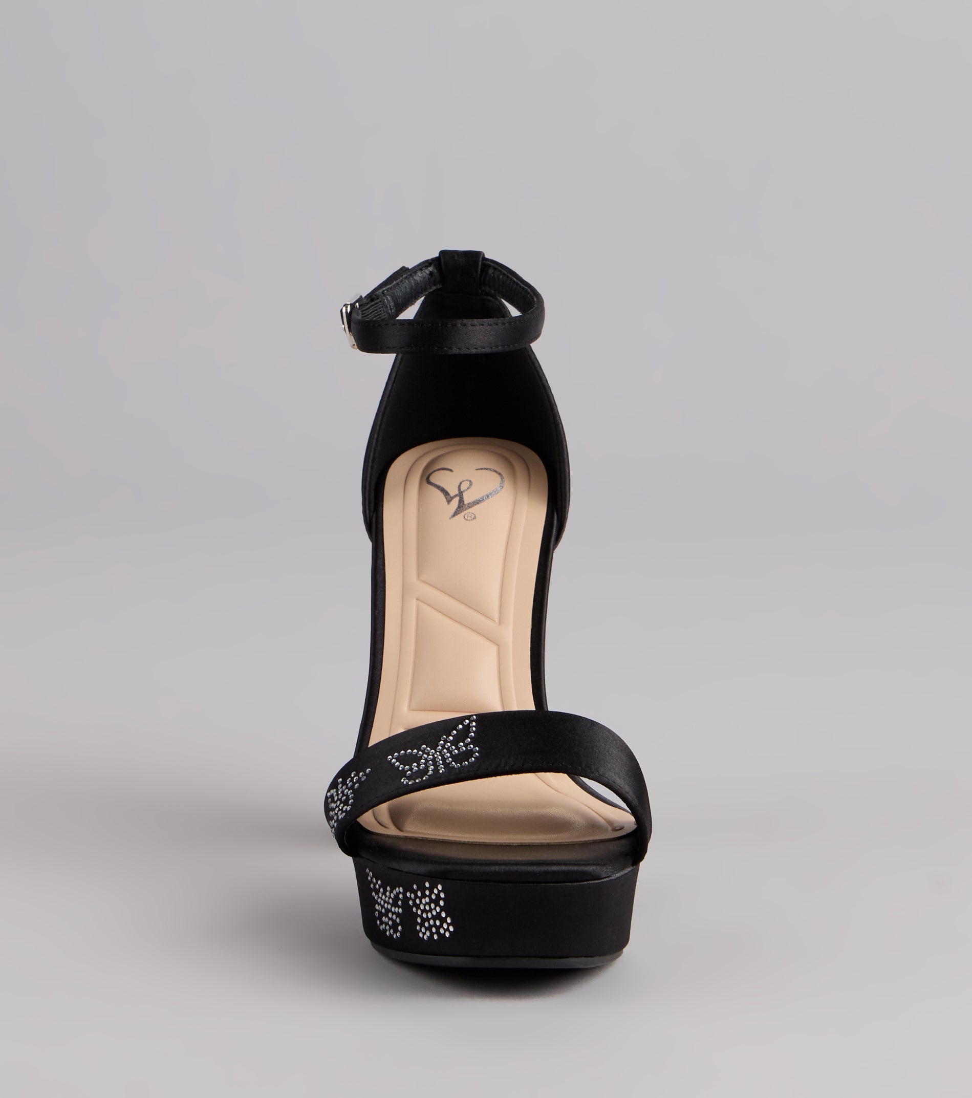 Butterfly Kisses Platform Block Heels