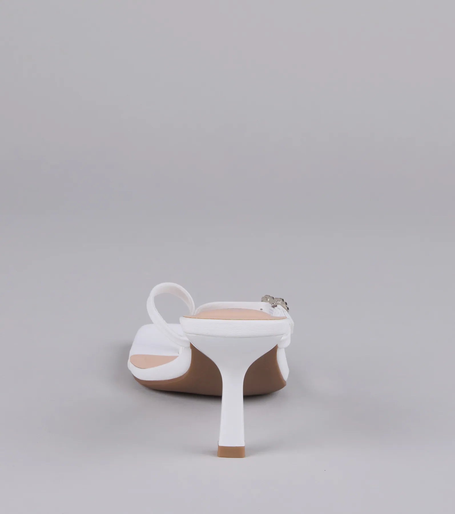 Love Story Era Heart Rhinestone Thong Heels