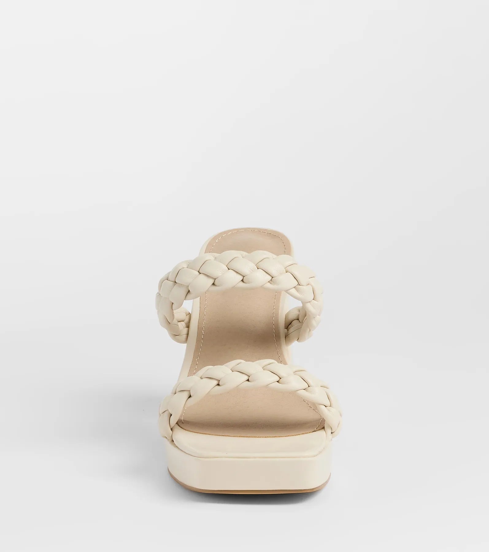 Social Season Braided Strap Mules