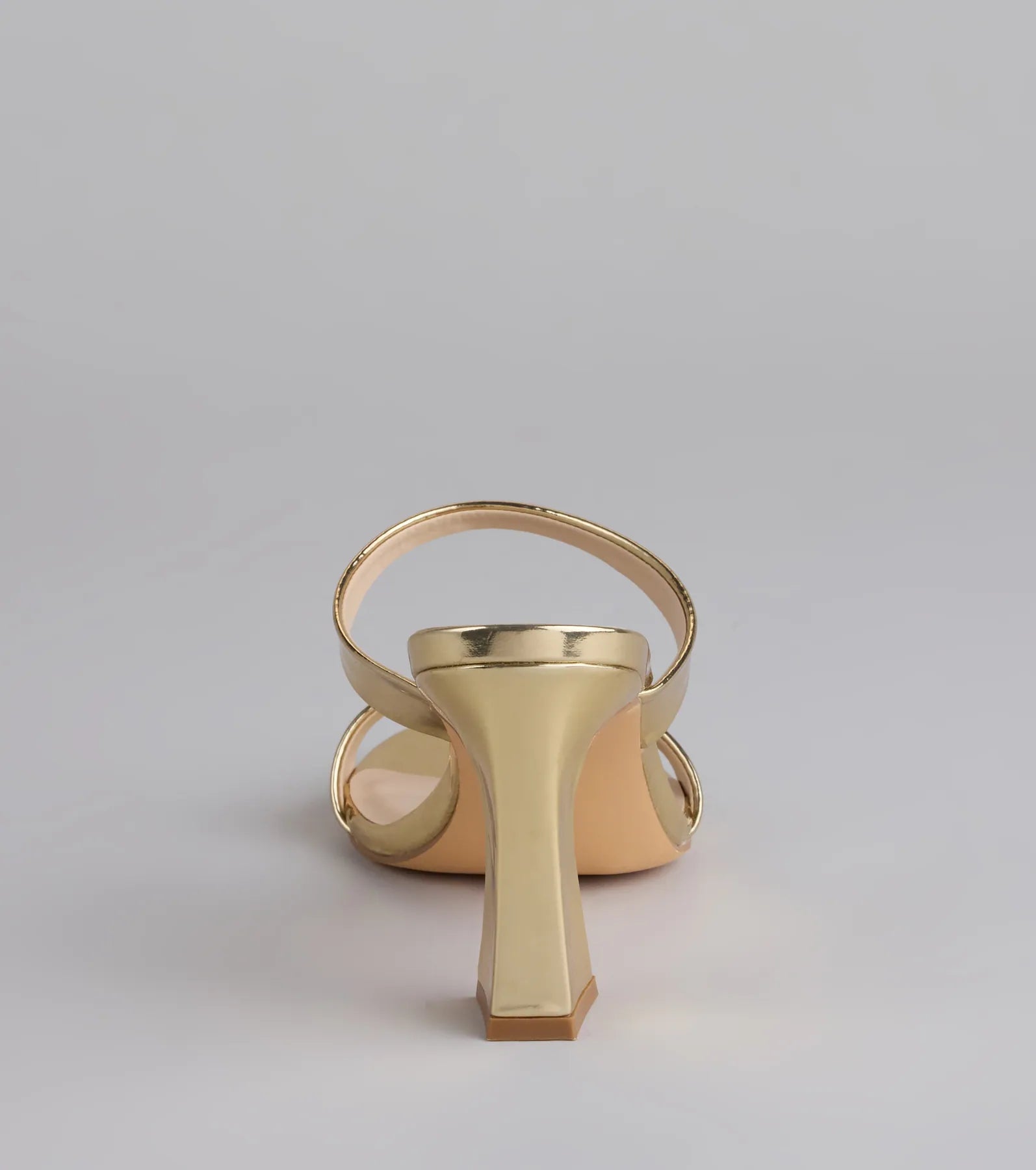 Chic Strut Strappy Block Heel Mules