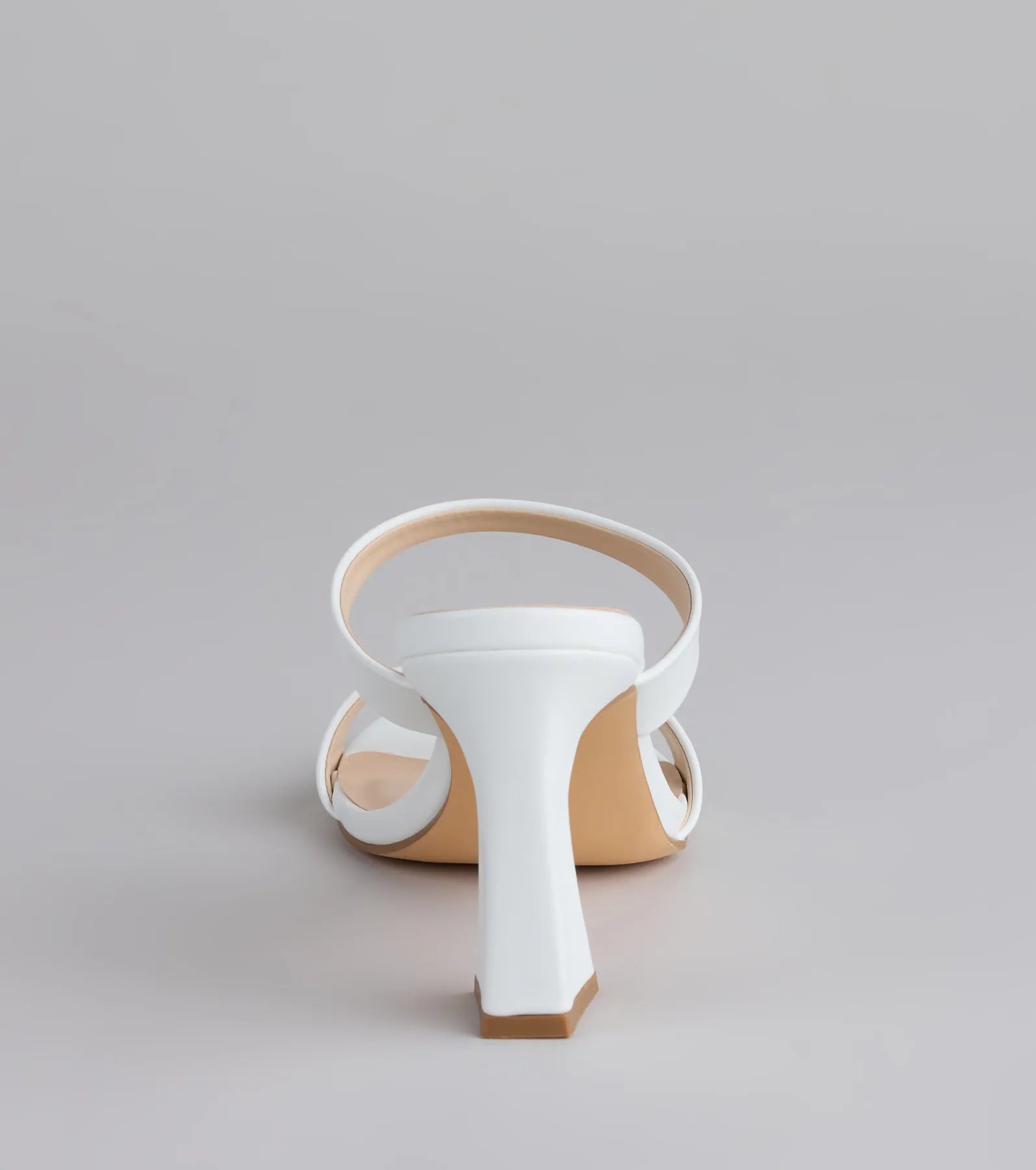 Chic Strut Strappy Block Heel Mules