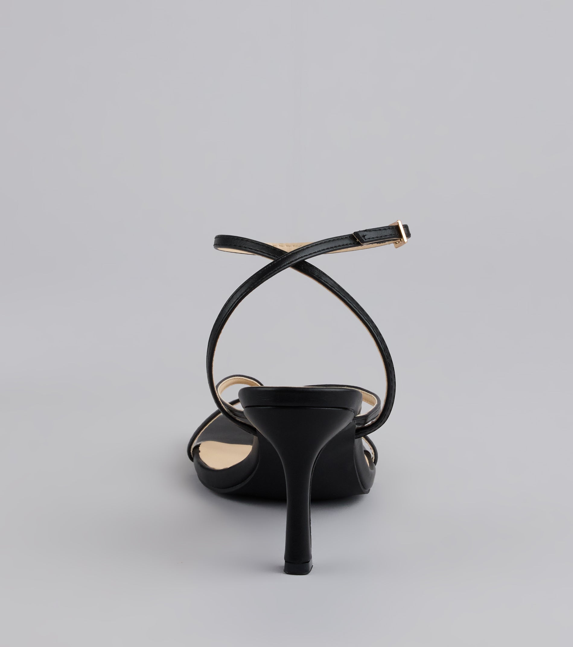 Strut Factor Thong Strappy Stiletto Heels