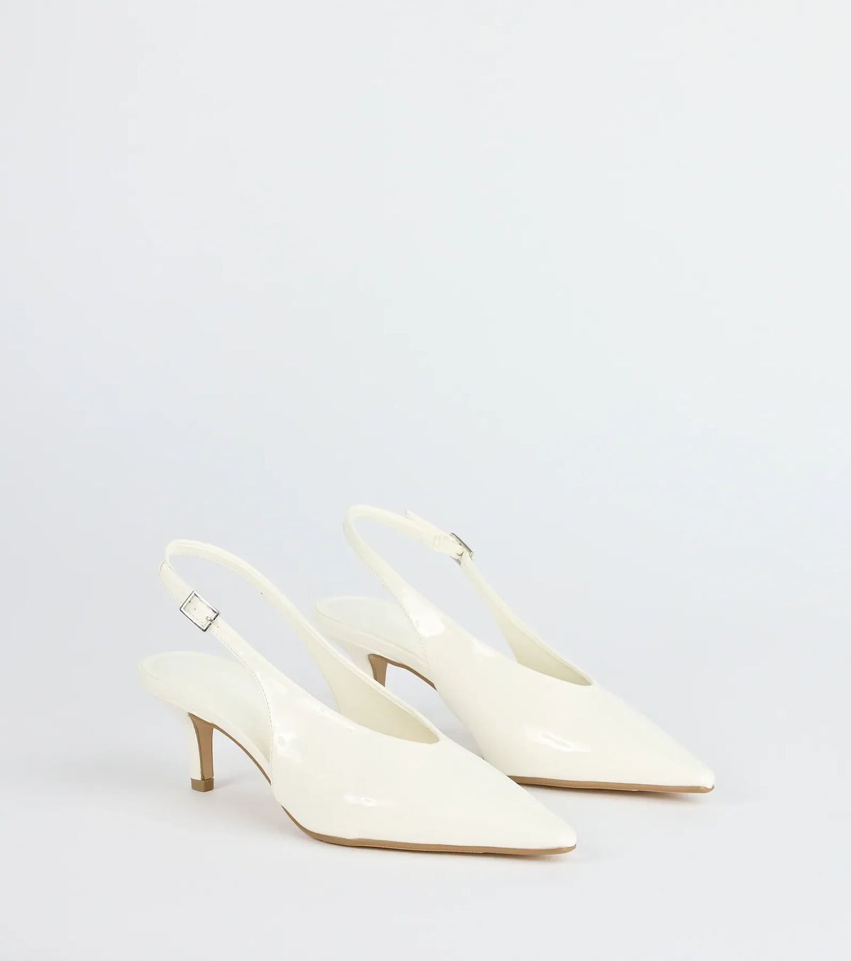Lookin' Sleek Sling-Back Stiletto Pumps