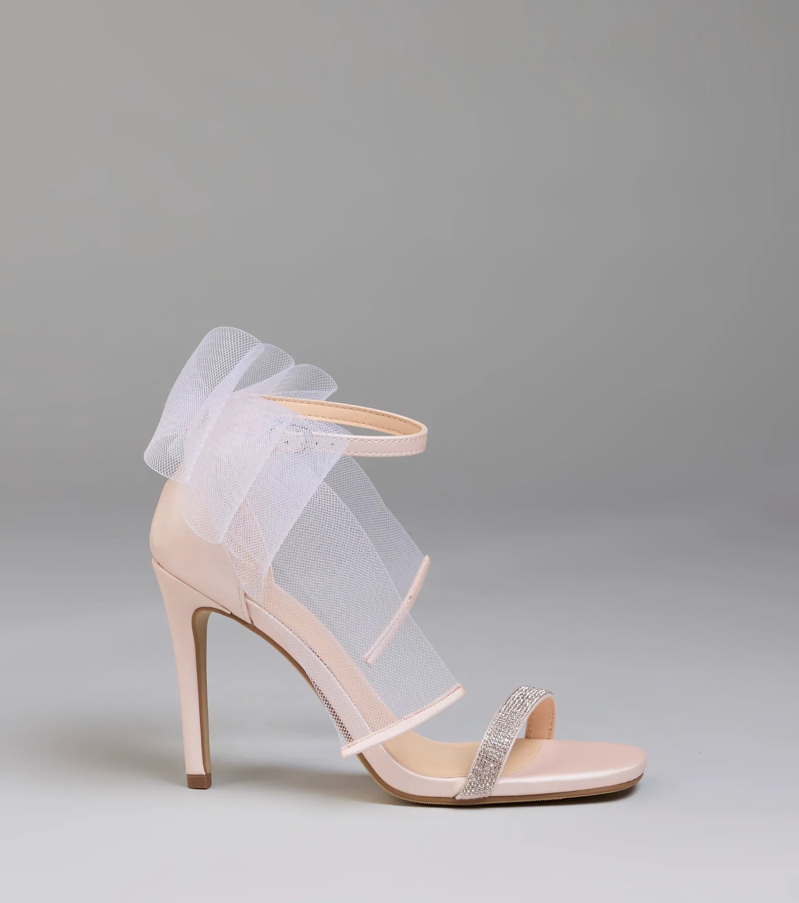 Tied With A Bow Stiletto Heels