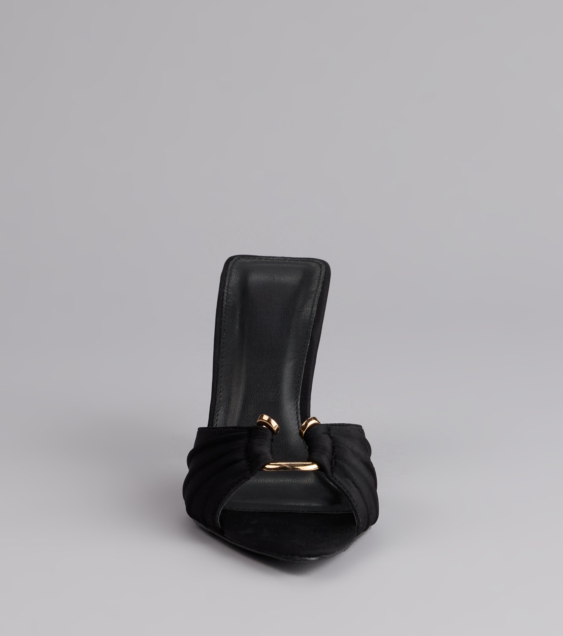 Touch Of Drama Stiletto Mules