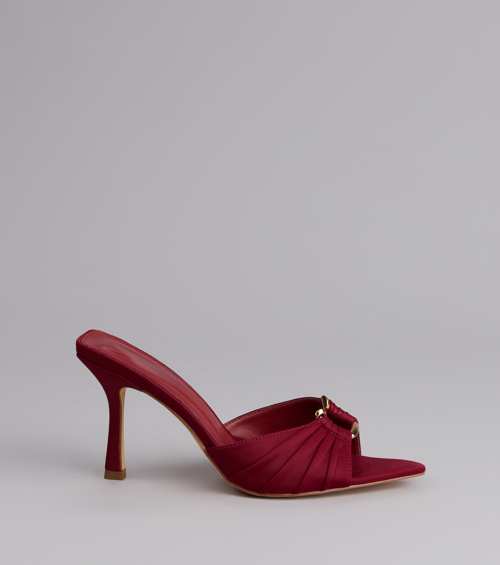 Touch Of Drama Stiletto Mules