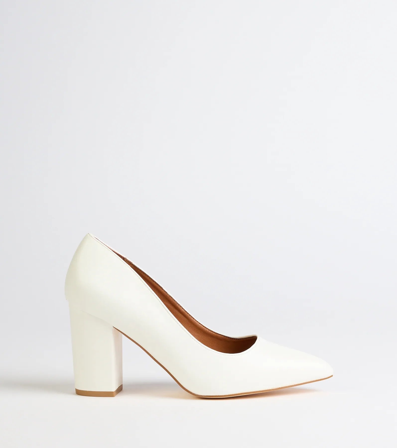 All Classy Block Heel Pumps