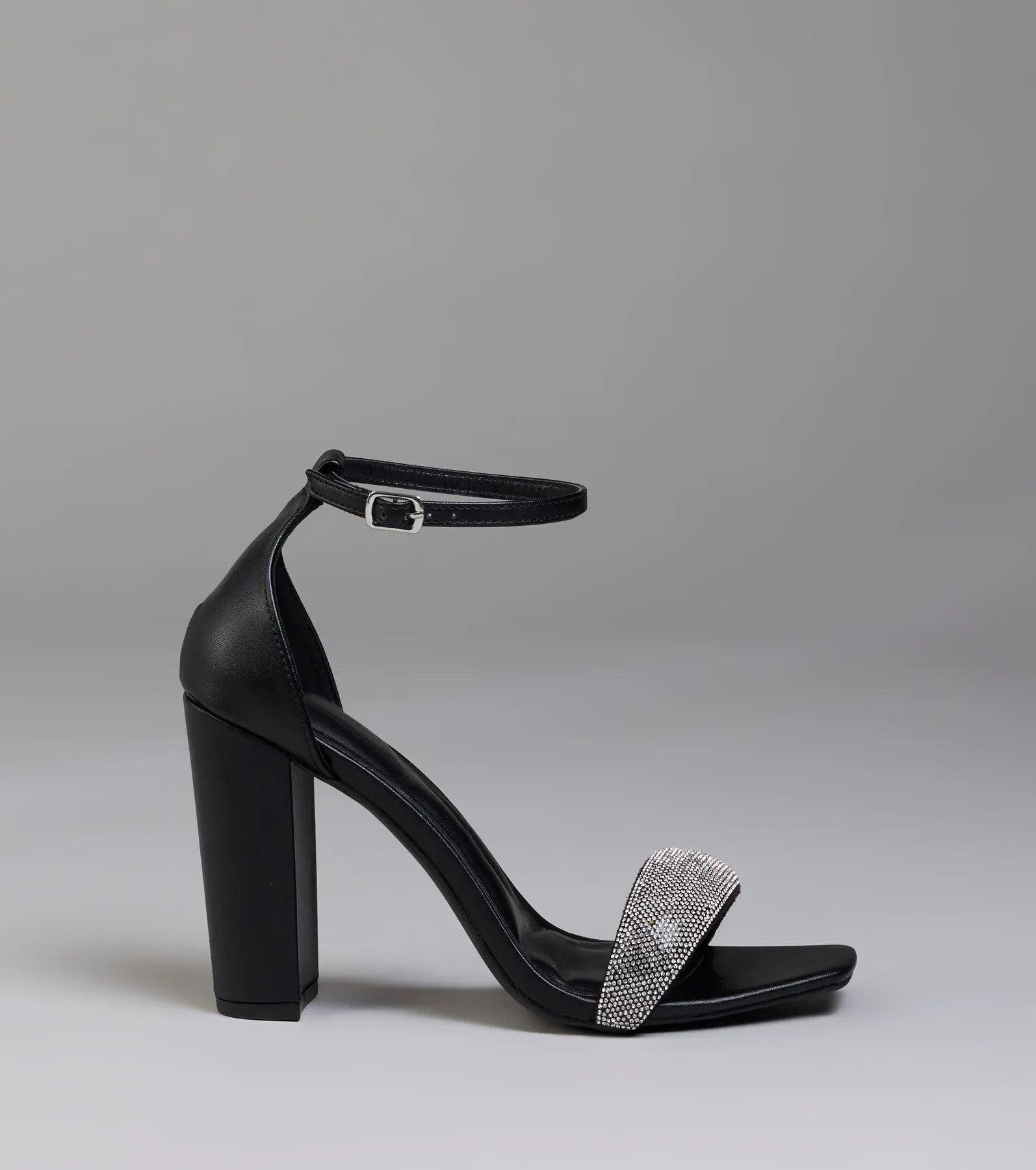 Royal Treatment Rhinestone Block Heels