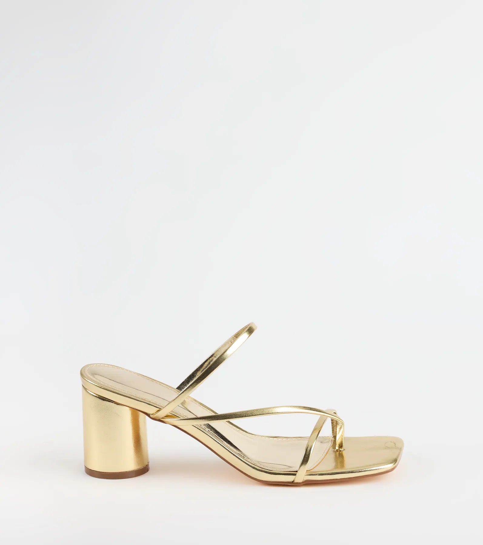 So Much Personality Strappy Block Heels