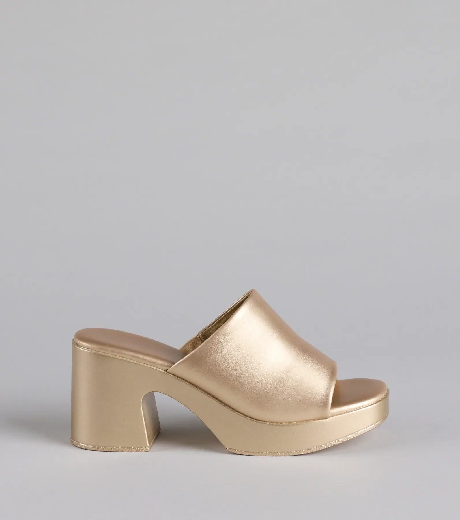 90s Icon Platform Block Heel Mules