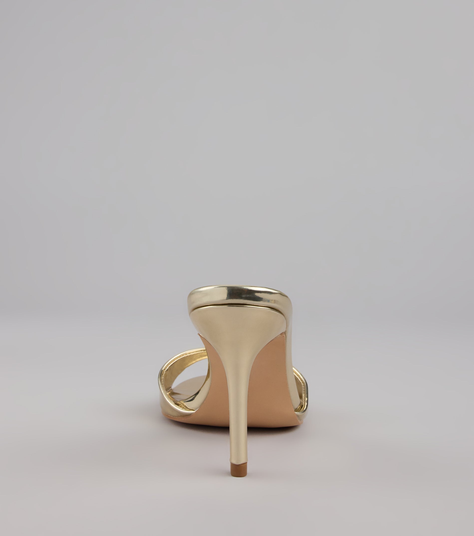 Just Like Magic Metallic Stiletto Heels