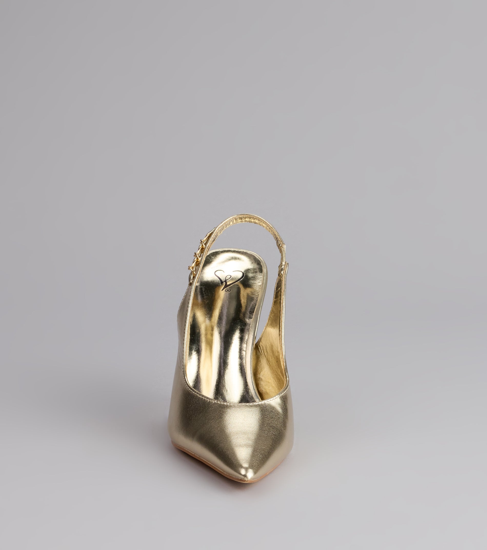 After Hours Patent Slingback Heels