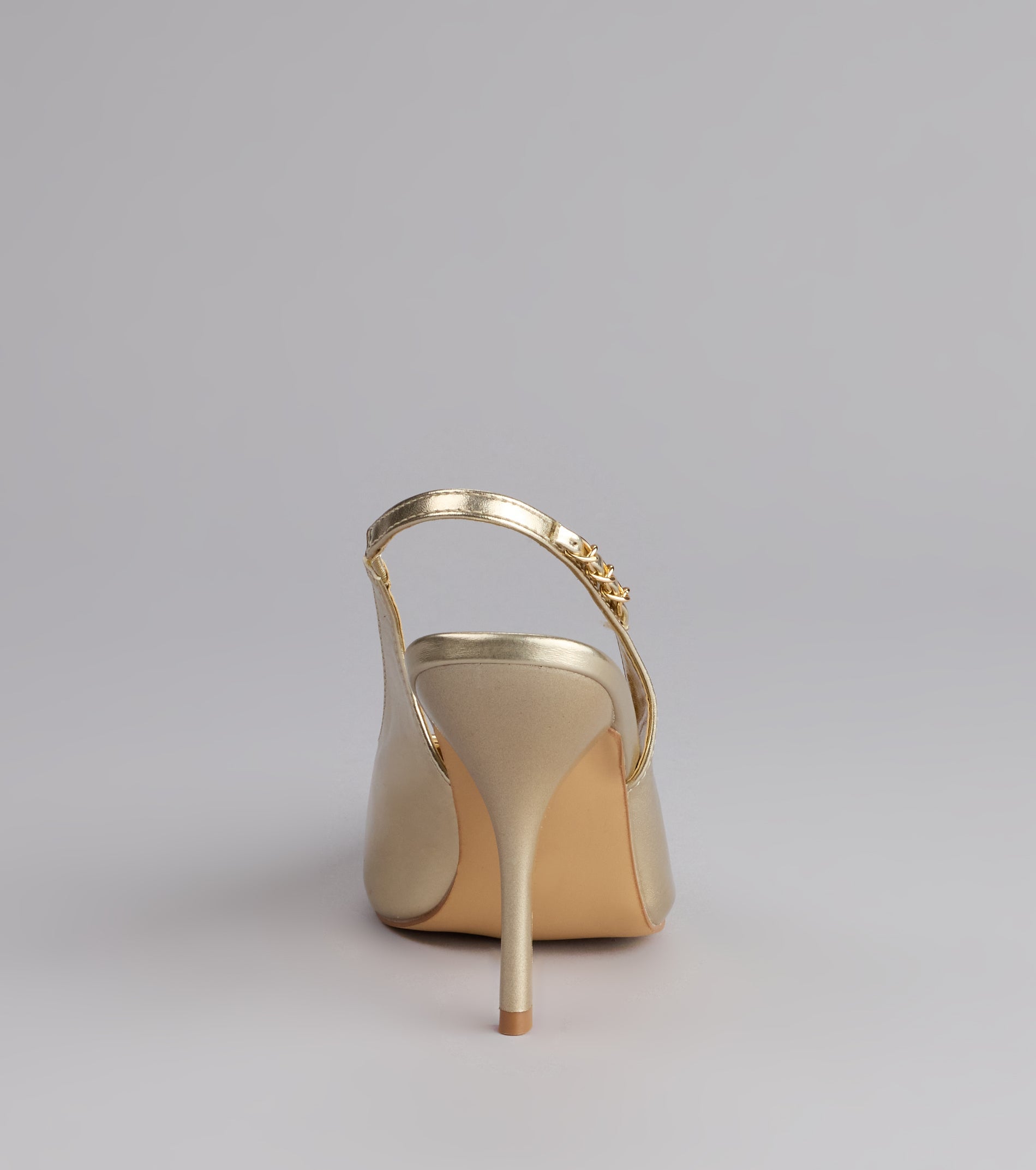 After Hours Patent Slingback Heels