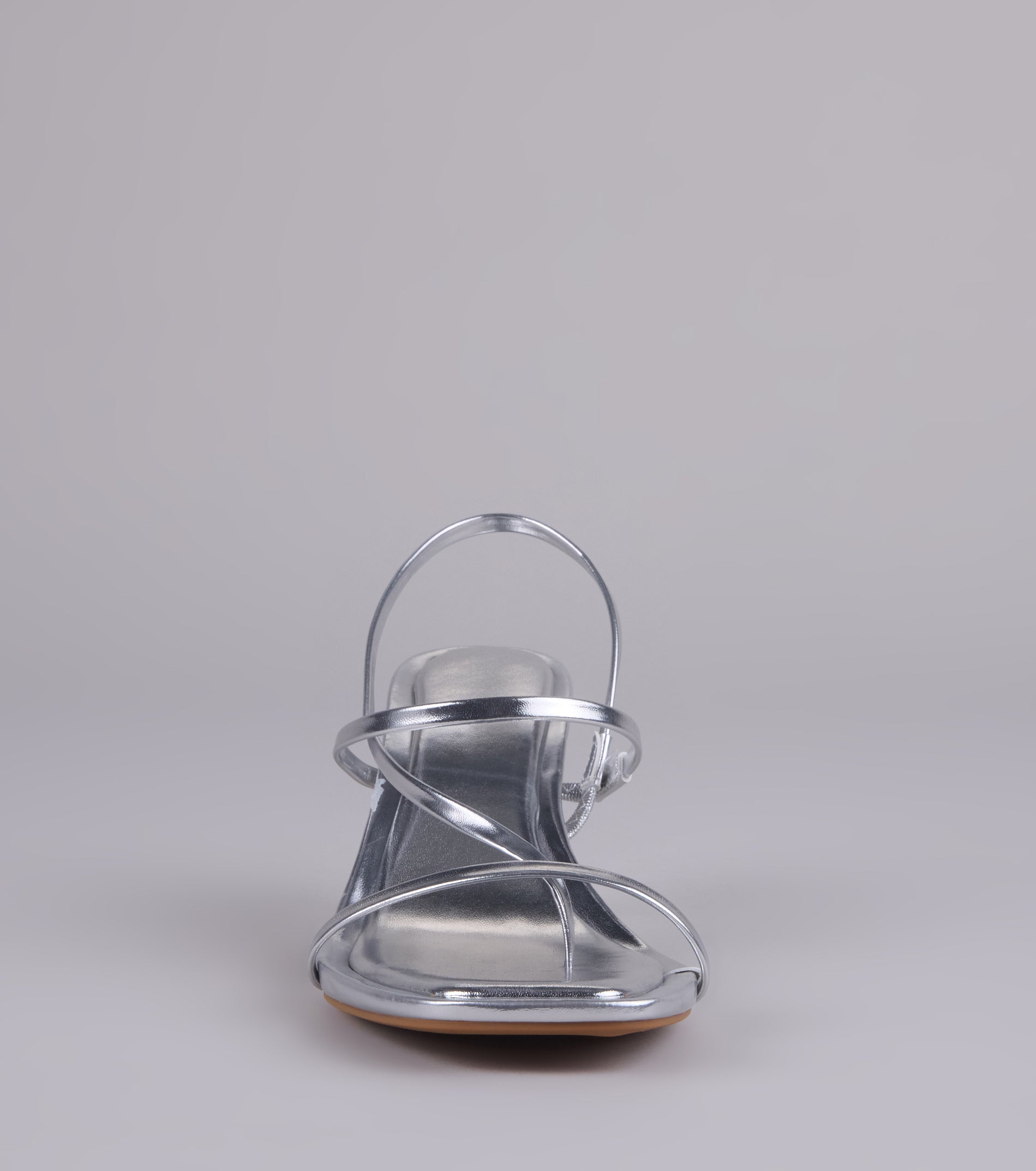 Extra Shine Metallic Kitten Heels