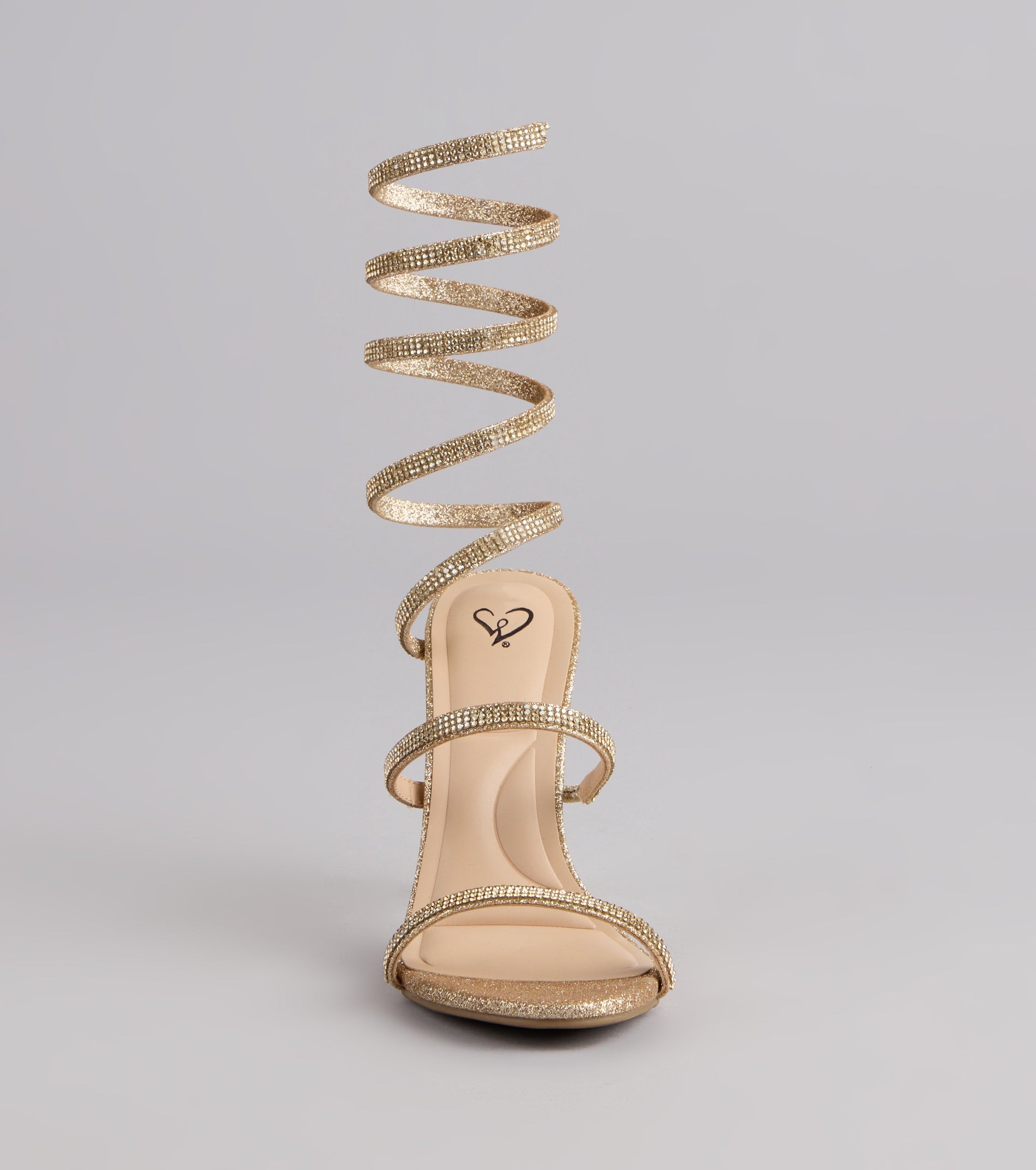 Glow Getter Rhinestone Stiletto Heels