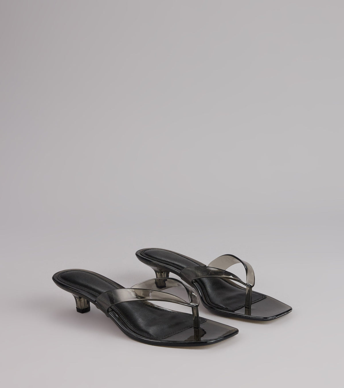 Throwback Glow Jelly Kitten Heels