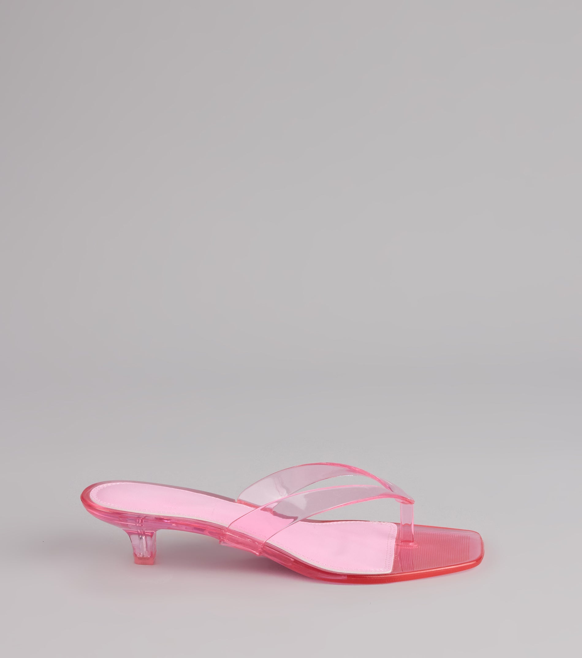 Throwback Glow Jelly Kitten Heels