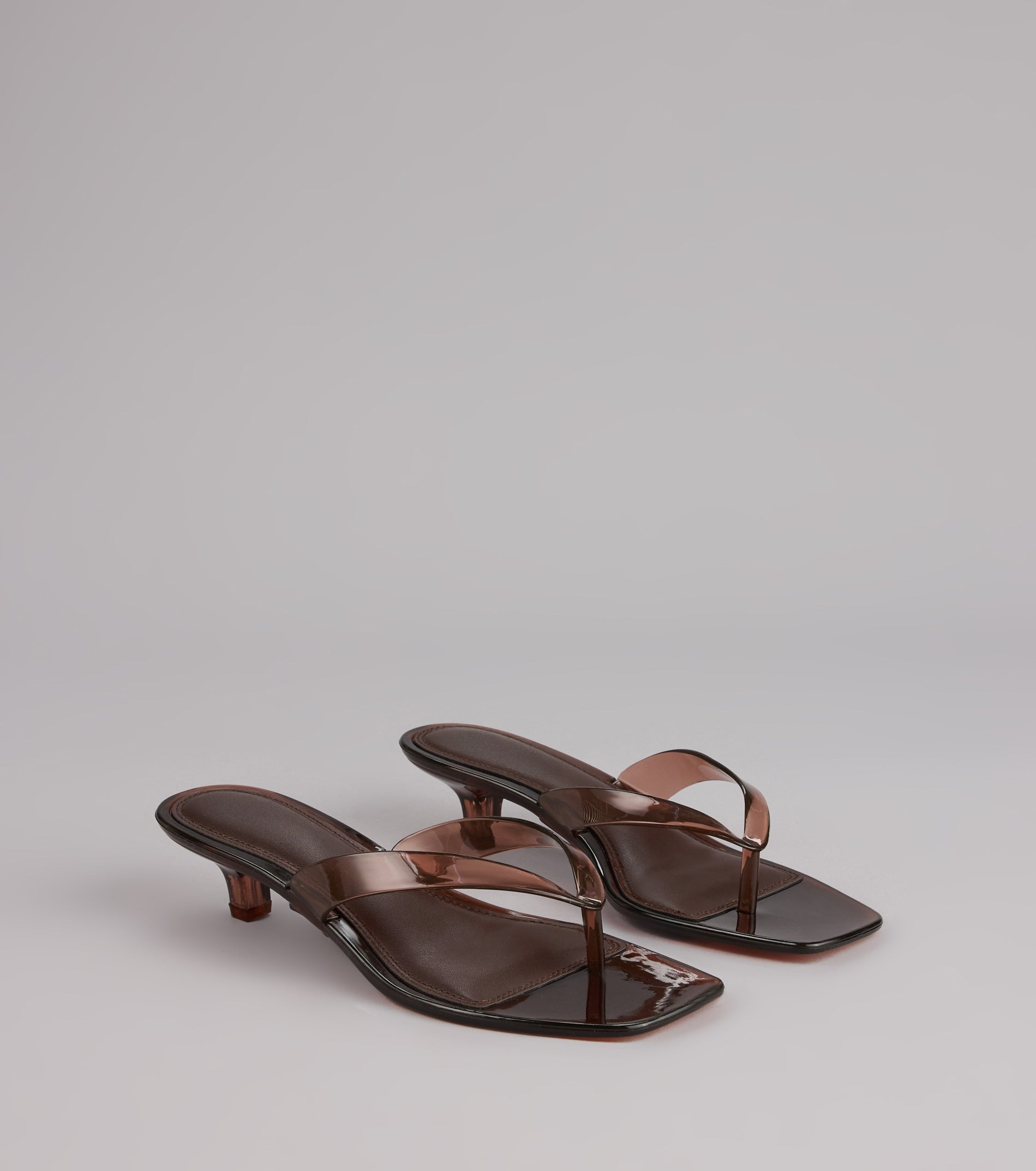 Throwback Glow Jelly Kitten Heels