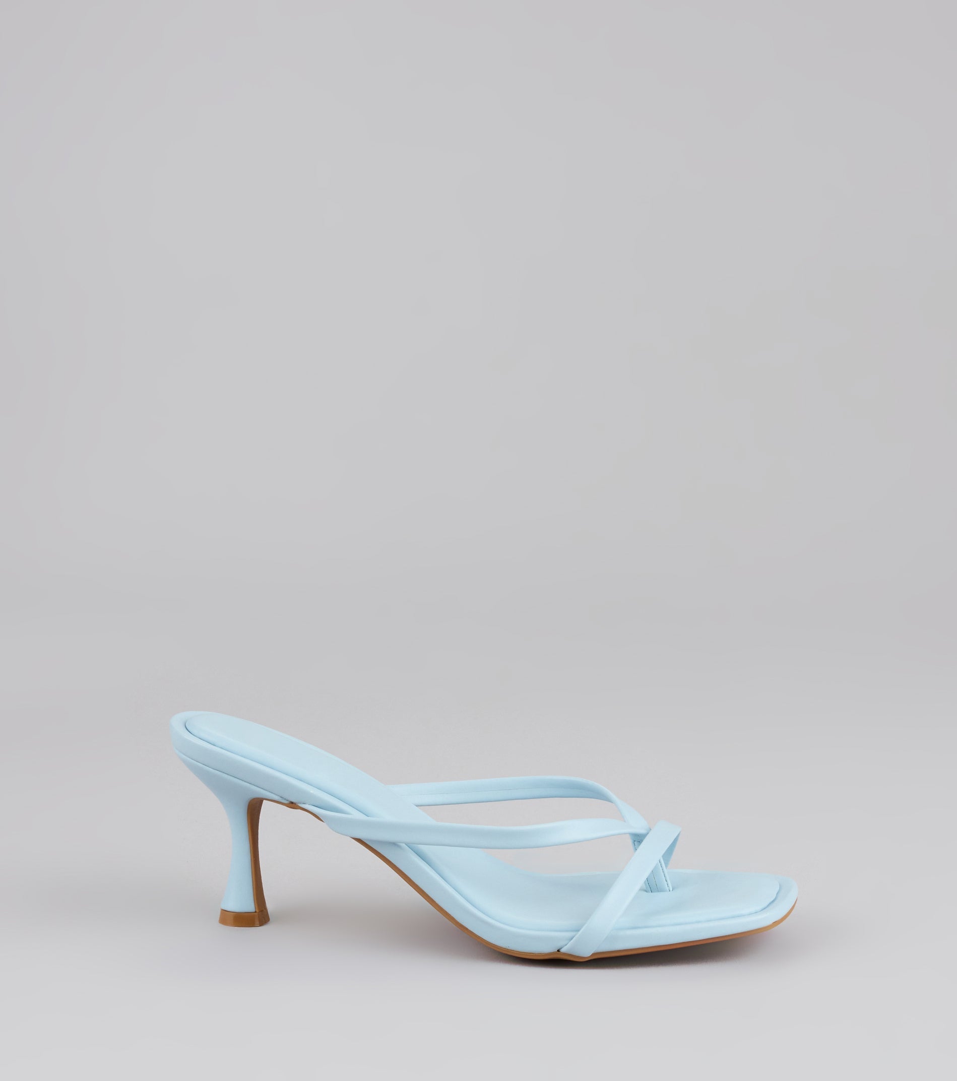 Sips And Sunshine Strappy Thong Mules