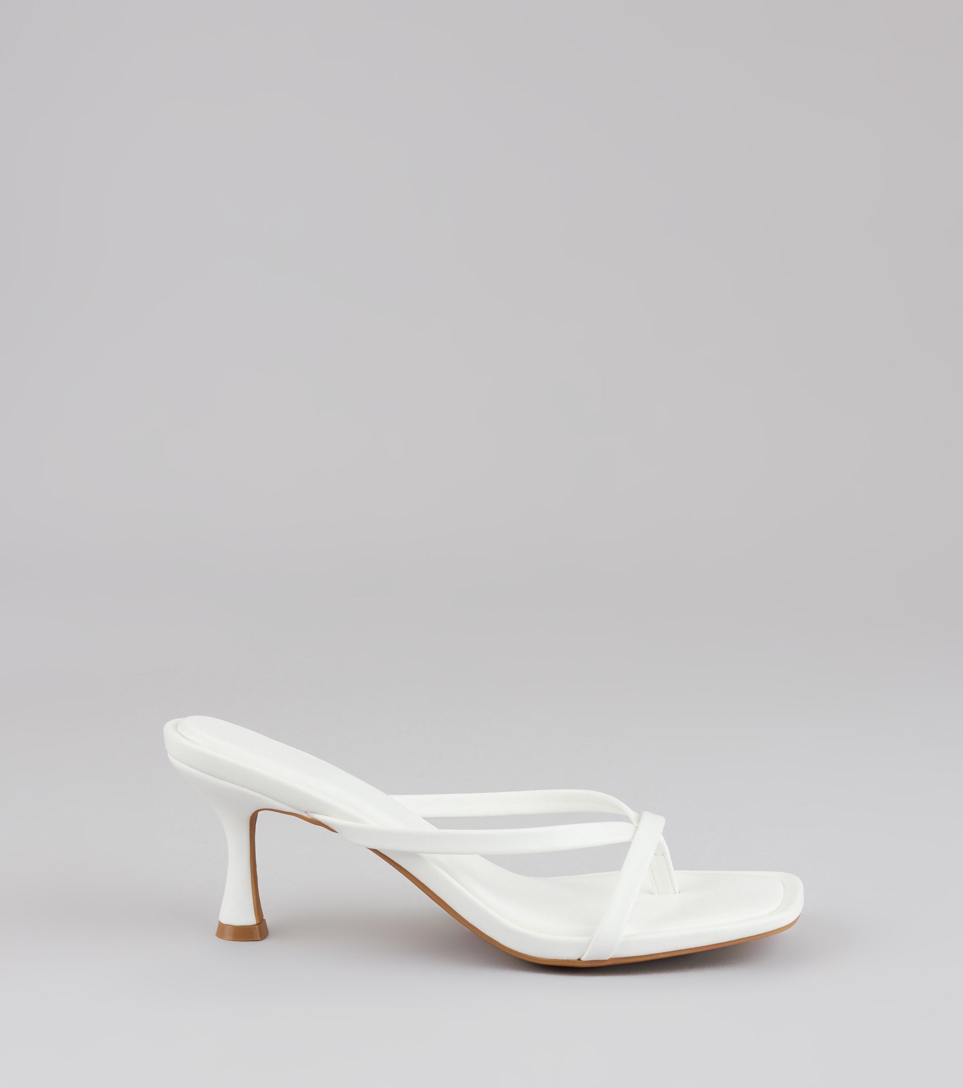 Sips And Sunshine Strappy Thong Mules