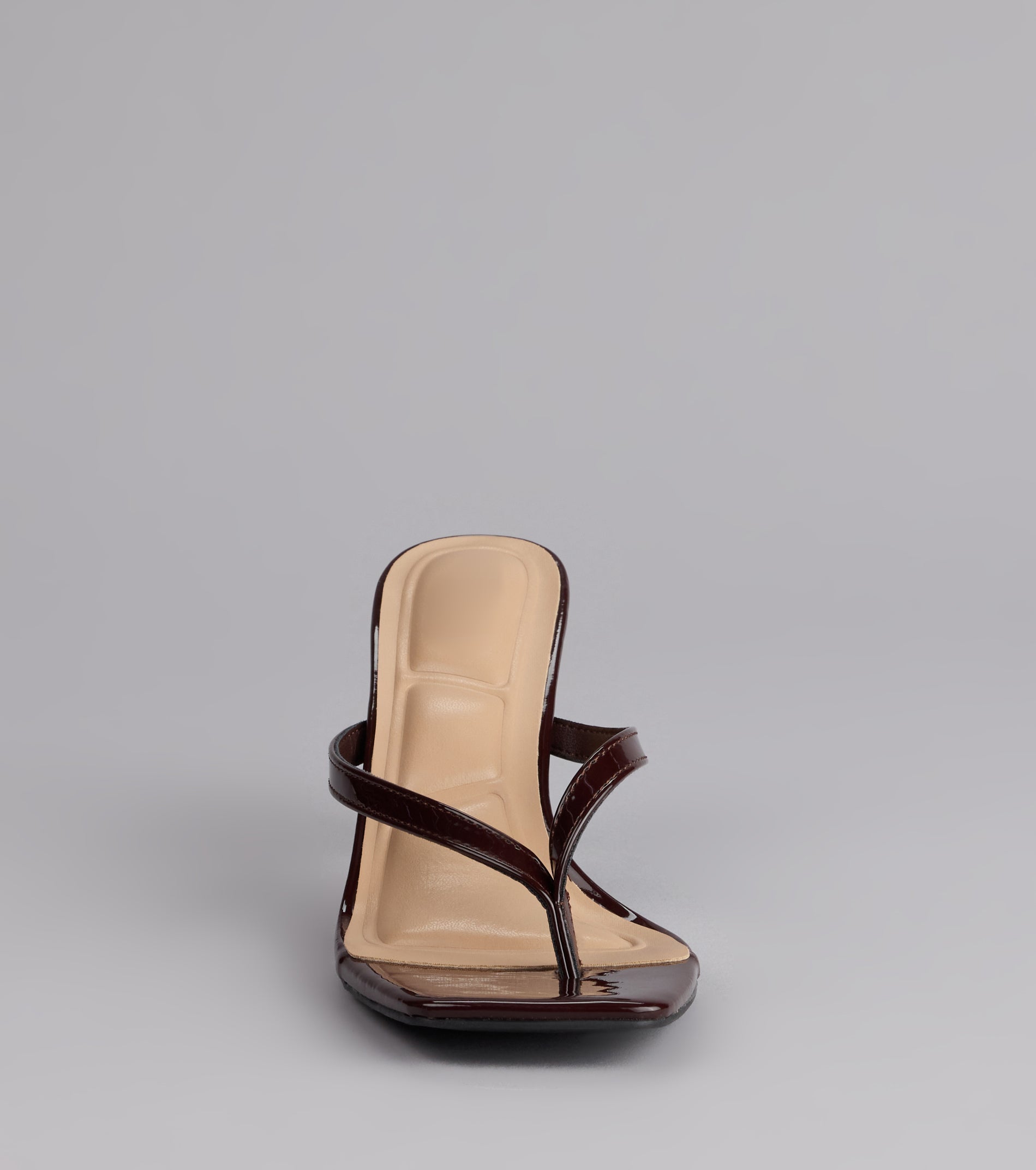 Strut And Stun Thong Mules