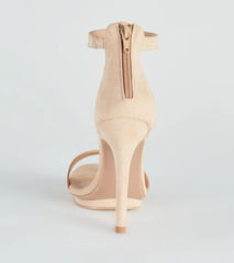Fab Faux Suede Island Heels