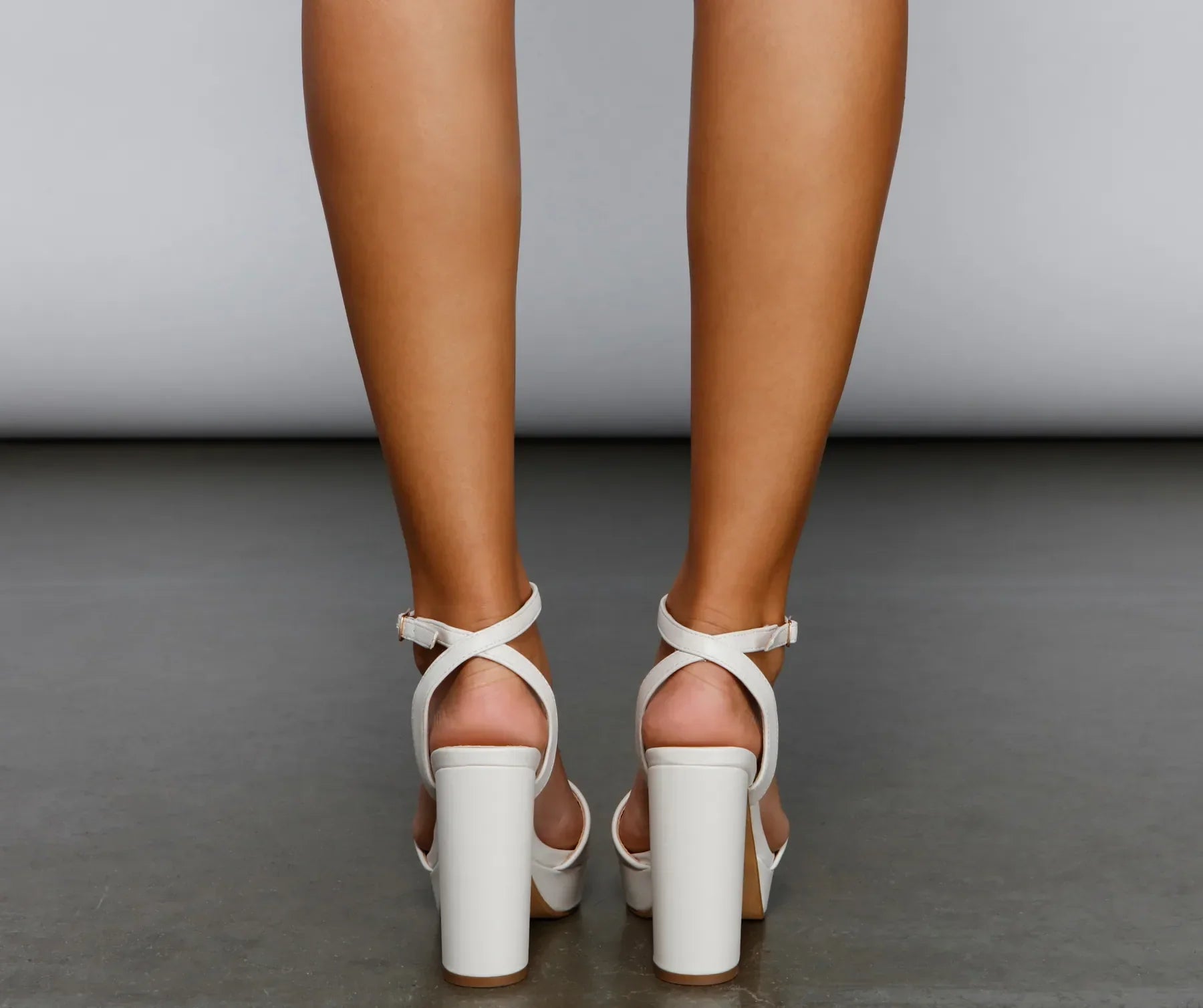 Elevated Glam Platform Block Heels