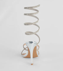 Fancy Feet Spiral Stiletto Heels