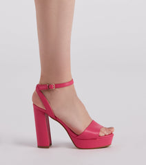 All Dressed Up Platform Heels