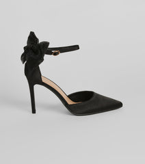 Chic Attitude Bow-Detail Stiletto Pumps