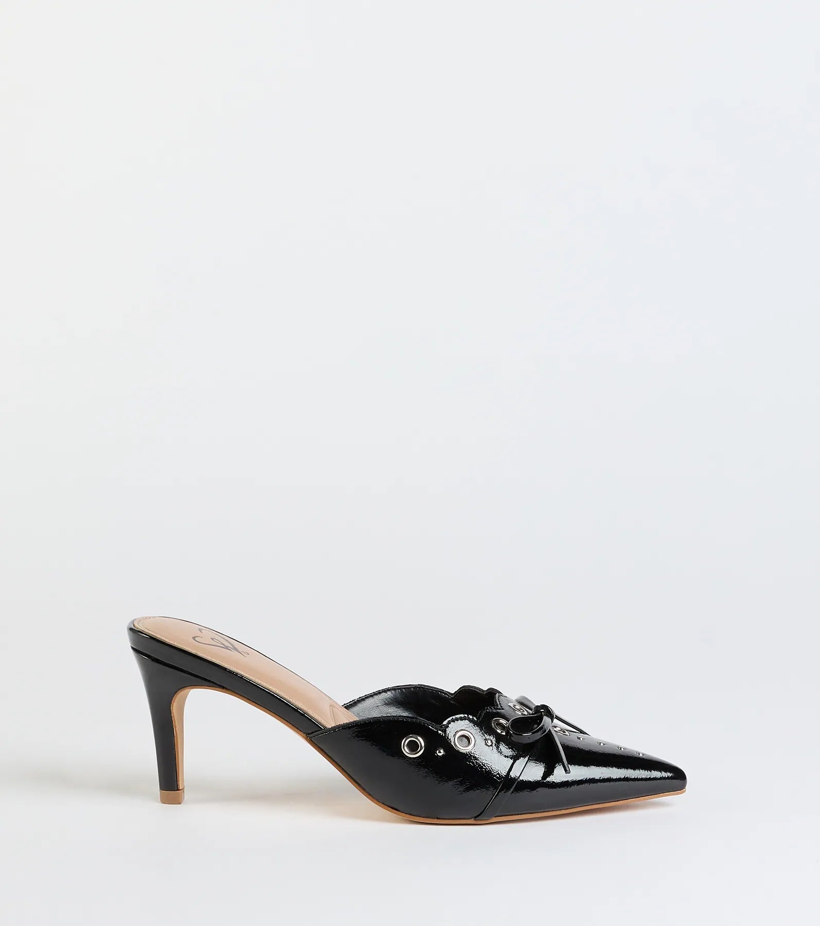 Sweetest Gift Closed Toe Bow Stiletto Pumps